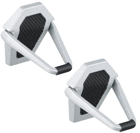 2 Pièces Mini Supports pour Ordinateur Portable en Métal, Support d'ordinateur Portable Invisible, Béquille Autocollante pour Ordinateur Portable, Mini Élévateur pour Ordinateur Clavier Portable