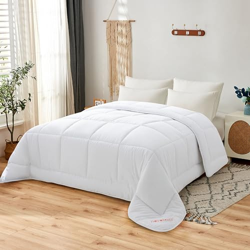 NH NOVOTEXTIL HOGAR Edredón Relleno Nórdico Cama 200 (280x240), Edredón de Fibra 350 gr/m2, Nórdico Térmico, Hipoalergénico, Suave y Transpirable, Ideal para Otoño e Invierno