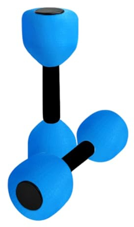 Mancuernas de agua – Pesas de EVA Aqua Fitness de alta densidad, juego de equipo de ejercicio flotante | Herramienta ligera de entrenamiento de fuerza para entrenamiento de piscina | Práctica de