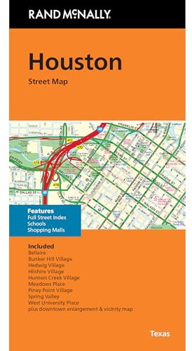 Rand McNally Houston TX Street Map