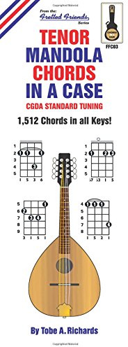 Tenor Mandola Chords In A Case: CGDA Standard Tuning 1,512 Chords In All Keys!