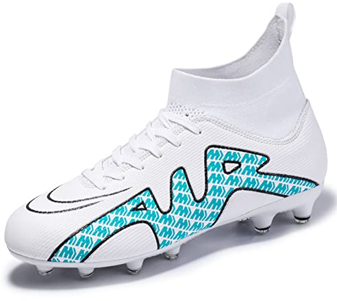 Xinghuanhua Fußballschuhe Unisex High Top Fußballschuhe Jungen Professional Spike Training Fußballschuhe Outdoor Sneakers