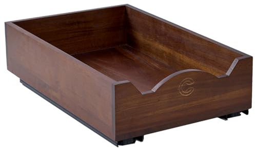 Cuizinex® – Cajones Extraibles para Cocina de Madera Certificado FSC- Bandeja Extraible Armario Cocina- Organizador Sartenes y Ollas Cajon- Cajon Extraible Mueble Cocina-Bandeja Extraible Armario-25cm