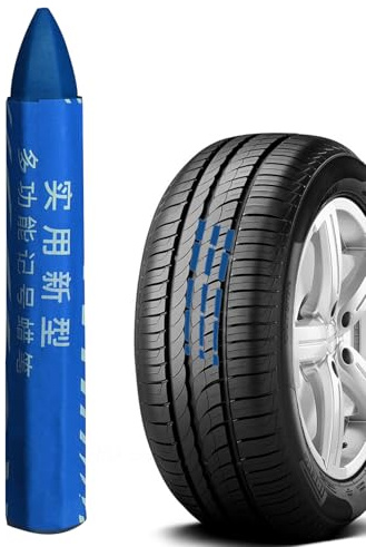 Generisch Rotulador de colores para neumáticos, resistente al aceite, resistente al agua, para goma, lápices de colores, para uso industrial , para neumáticos, azulejos, metal de vidrio de