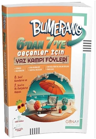 6'dan 7'ye Geçenler İçin Bumerang Yaz Kampı Föyleri