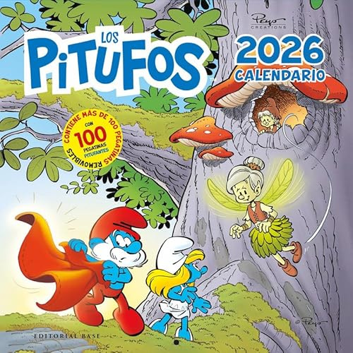 Calendario Los Pitufos 2026: 59 (Base Kids)