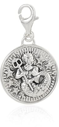 Thomas Sabo Damen Charm-Anhänger Sternzeichen Wassermann Charm Club 925 Sterling Silber 1638-643-21