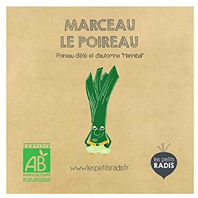 LES PETITS RADIS Mini kit de graines Bio de Marceau Le poireau