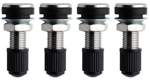 FanPaYY Válvulas tubeless Auto Moto vástago Metal Tapa Antipolvo