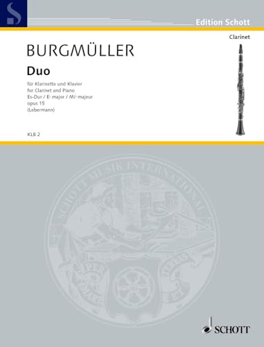 Duo in E-Flat Major, Op. 15: Clarinet and Piano