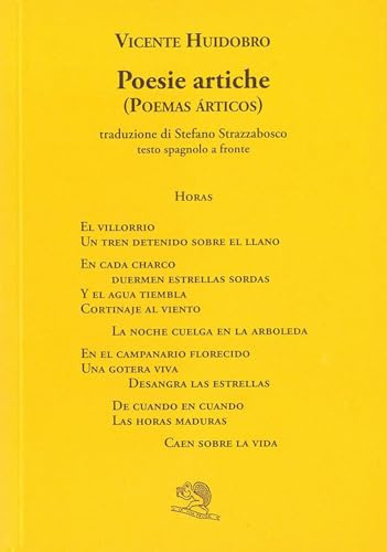 Poesie artiche (Poemas árticos). Testo spagnolo a fronte