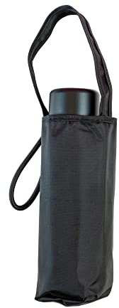 Totes MICRO MINI PURSE MANUAL UMBRELLA-MANY STYLES (Black Square)