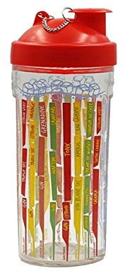 COOKUT - Coyote - Shaker pour préparer Facilement 22 Recettes de Cocktails