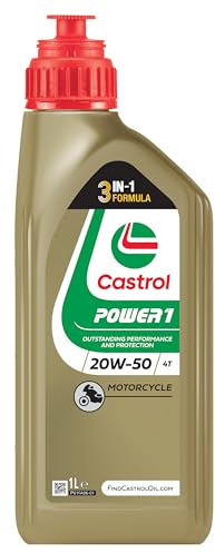 Castrol POWER1 4T 20W-50 Motorcycle Oil 1L
