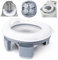 TOSUTO Tragbare Baby Toilette,kinder töpfchen,Tragbare Falttoilette für Kinder,Tragbare Reisetöpfchen,Toilettensitz Kinder,Mobile Toilette,Reisetöpfchen Faltbares Kinder,für den Innen und Außenbereich