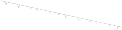 Focus III 1-Fase - Iluminación de riel - GU10 – 800cm – Forma I - 12 focos - Sistema de riel – Blanco