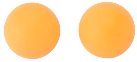 Fyearfly Pelota de tenis de mesa, pelotas de juego de Pong de plástico de colores de alto contraste para personas ciegas y con discapacidad visual, 2 uds.