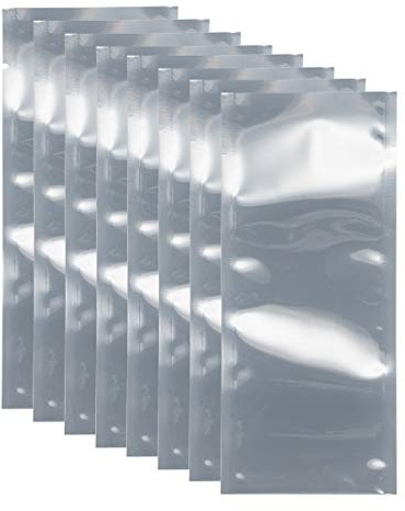 uxcell Antistatic Shield Shielding Bag, Flat Open Top Anti Static Bag for Electronic Devices, 3x6 inch(70x160mm), 100 PCS
