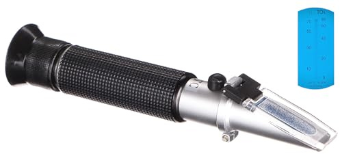 SIXTOL SX3003 Rifrattometro, Alluminio, Argento