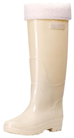 Generico Stivaletti Pioggia Donna Comode Eleganti Stivali Antipioggia Con Fodera Calda Invernali Leggere Stivaletti Gomma Alti Imbottiti In Pvc Scarpe Pioggia Trekking Moda Tronchetti da Giardino