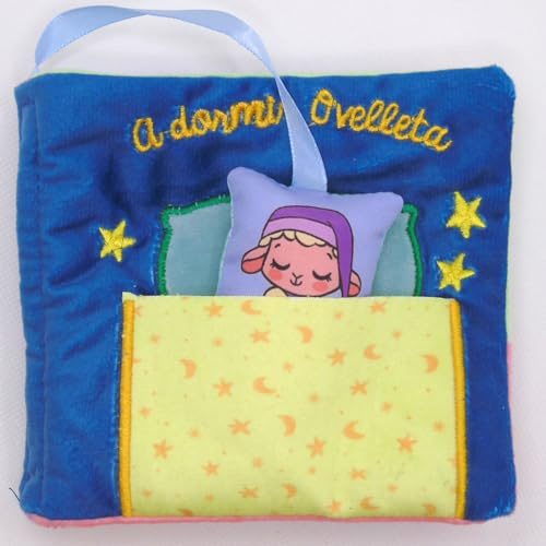 Contes per a bebès - A dormir, Ovelleta: Llibre de tela suau per a nadons entre 0 i 36 mesos. Interactiu, amb butxaques i amb una ovella de joguina!: 4