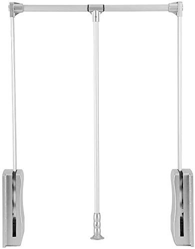 Kleiderlift Für Schrank, Ausziehbare Kleiderstange Garderobenstange Ausziehbar Garderobenlift Kleiderstange Pull Down, Belastbarkeit 10KG(600-830mm)
