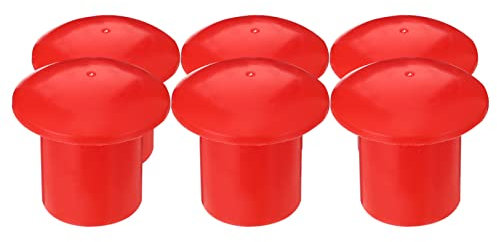 30 Pièces Bouchon en Acier D'armatures De Sécurité Couvertures De Barres D'armature Attaches D'armature Casquettes Anti-heurt pour La Sécurité Plastique Protection Chaise