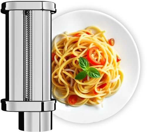 Fentic Nudelmaschine für Spaghetti – Nudelmaschine Elektrische Geeignet für Fentic SM-1504P und SM-1504BM – Edelstahl Nudelschneider – Pasta Maker