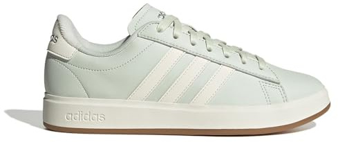 Adidas Grand Court 2.0 - Zapatillas de Tenis para Mujer, Lingrn Owhite Silvmt, 42 2/3 EU