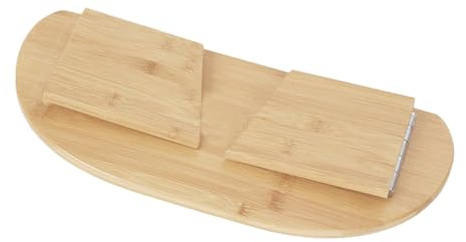 KOCKSHION Bamboo Bench Stool and Sitting, Portable Foldable Seat, Compact Non-slip Stool for Home and Gym