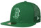 New Era 59Fifty MLB22 ST Pats Red Sox Cap Fitted Truckercap Meshcap Trucker Flat Brim Boston (7 1/4 (57,7 cm) - grün)