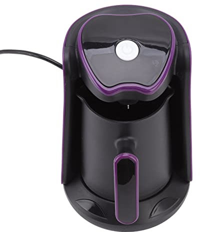 Cafetière 4 Tasses avec Options D'infusion, Filtre Compacte, Capteur Anti-débordement, Mini Interrupteur D'infusion, Machine électrique à Café au Lait Chaud