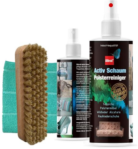 iXtral® Activ Schaum Polsterreiniger (mit Tuch)