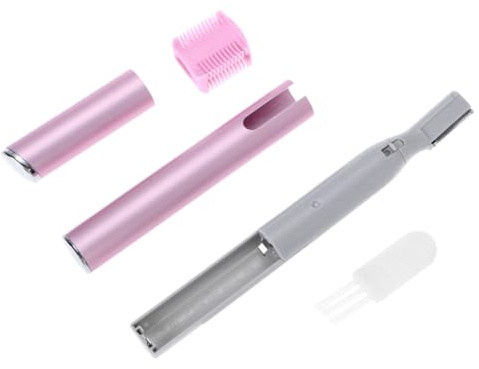 FONDOTIN Recortador De Cejas Eléctrico Portátil Afeitadora De Cejas Para Mujer Para Cuidado Facial y
