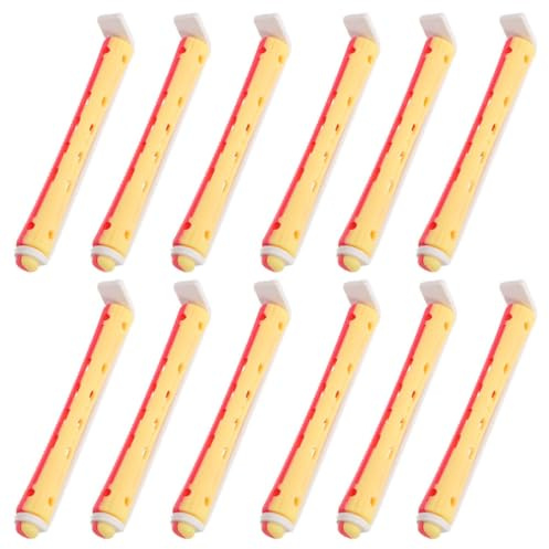 Bigoudis Permanents pour Friser 24 Pièces, Pp, pour Cheveux Ondulés | Usage Salon et Bricolage Maison, Opération Simple, Adaptés à Tous Types, pour Femmes