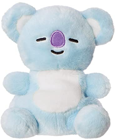 Aurora, 61507, BT21 KOYA Palm Pal, 13cm, Eco-Friendly Plüschtier, Blau
