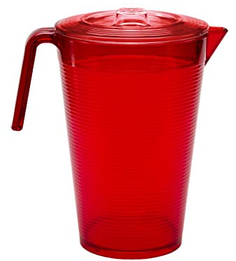 Omada 2,1 L karaff design med lock, Obrytbar, utomhus, med hällare, Samba linje