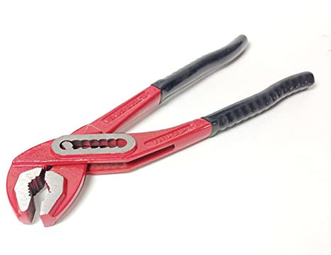 4 MECH Alicates para bomba de agua con mangas CRV endurecidos y templados de 10 pulgadas