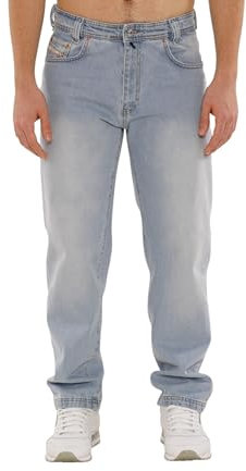 Picaldi® Zicco 472 Jeans | Loose & Relaxed Fit | Karottenschnitt Hose | Lässig & Locker Geschnitten (W31/L30, Himalaya)