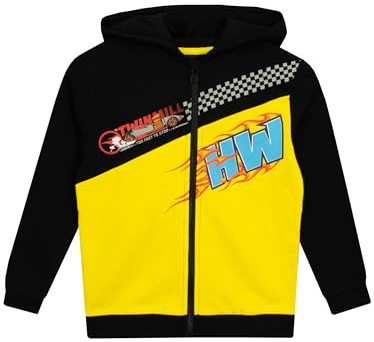 Hot Wheels Kapuzenpullover | Kapuzenpullover für Jungen | Hoodie für Jungen | Mehrfarbig | 140