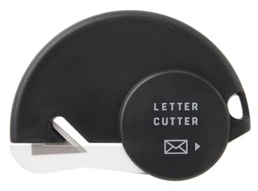 Midori Letter Opener, Letter Cutter, Black A 35552006