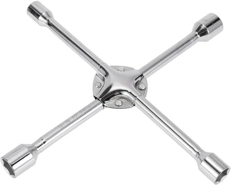 Hihaha hylsnyckelnyckel uttagsborttagare för bil motorcykel dirtbike krom vanadin stål 350 x 355 mm 1 st sexhörning 17 mm 19 mm 22 mm 24 mm korsnyckelhylsa