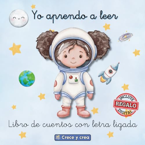 Yo aprendo a Leer 1: Libro de Cuentos con Letra Ligada. Cuentos con letra Montessori. Cuentos infantiles para niños de 5 a 7 años