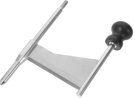 Artibetter Cortador de Queso y Compacto Cuchilla de Acero Inoxidable Manual Fácil de Limpiar para Tienda de Postres y Preparación de Comidas