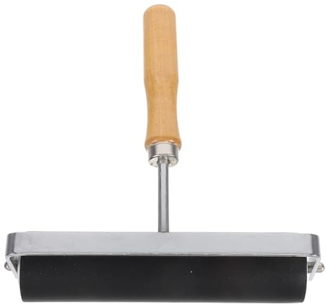 NOLITOY Rullo in Gomma per Stampa Rullo per Inchiostro in Gomma Manico in Utensile di Inchiostrazione Manuale per Stampa Blocchi Timbri Scrapbooking Fai da Te Arte