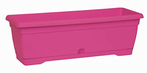 Vases vase balconetta Arche sIMILCOTTO effet brossé L 40 cm Fuchsia New