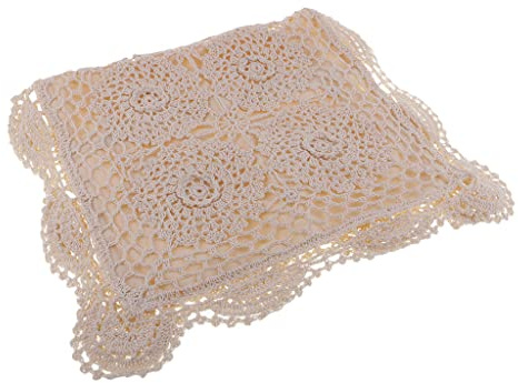 Oshhni per Cuscino/Cuscino in Pizzo all'Uncinetto Fatto Vintage