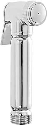 Inbagno Doccetta idroscopino per WC a Pulsante, Ricambio per Set doccetta igienica cromata (Ottone Cromo)