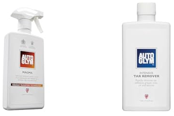 Autoglym Magma Liquid Clay, 500ml - Colour Transform Technology Fallout Remover & Intensive Tar Remover, 500ml - Tar Remover Car Care Cleaner Removes Sticky Substances