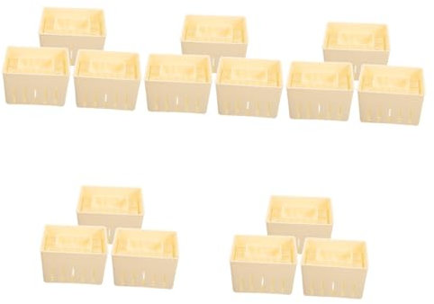 Gatuida 15 Set Piastra Per Pressare Il Formaggio Fatto in Casa Pellicola Per Pressare Il Formaggio Tofu Fatto in Casa Stampo Per Tofu Domestico Strumento Per Preparare Gnocchi Plastica